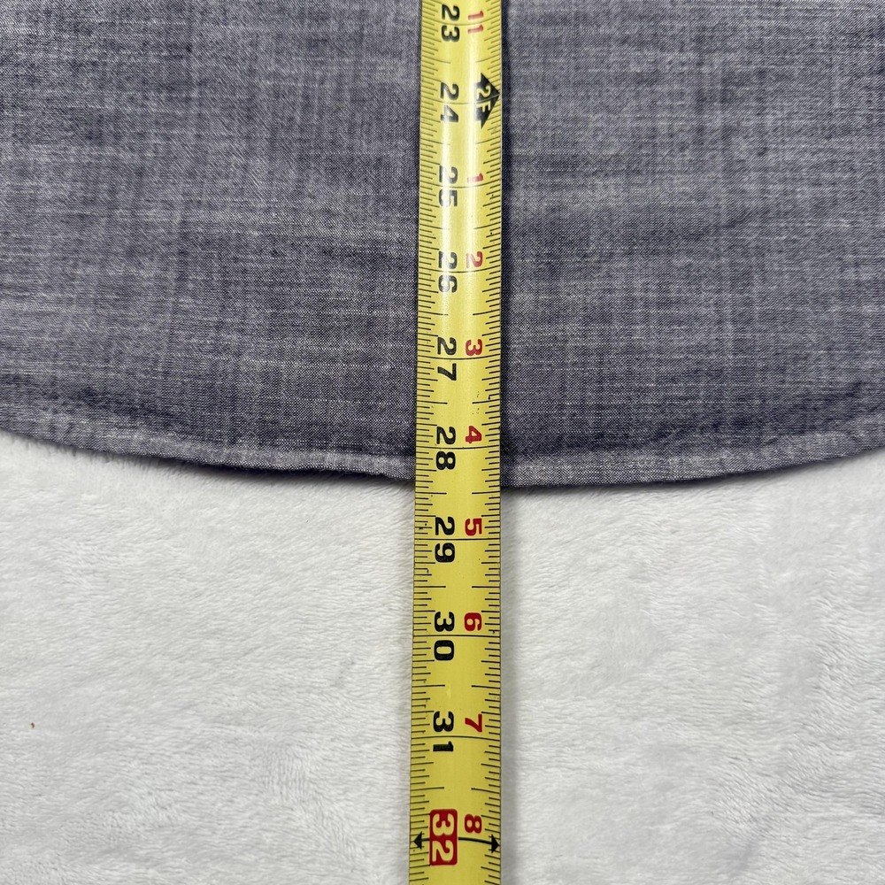 Vineyard Vines Shirt Mens‎ Large Gray Dockman Long Sleeve Casual Button Up - Picture 10 of 11